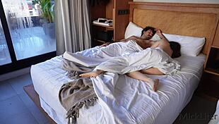 her big ass woke me up by riding my dick, damn!