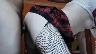 Raw Fucking My Wife's Ass With Prostitute!