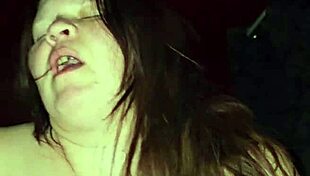 Big white woman rides cock intensely while moaning