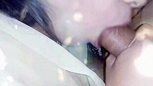 Cute 18-Year-Old Step Sister with Tiny Tits Gives Delicious Face Fuck