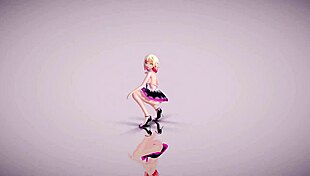 Mmd R18 Apple Pie In Micro Bikini And Skirt Outfit