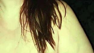 Big white woman rides cock intensely while moaning