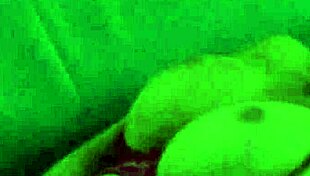 Oiled model poses in bikini