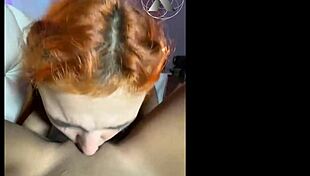 hot girl enjoys sensual licking at party