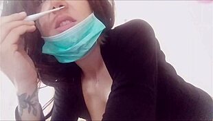 Why does my step aunt's rectal temp stay so hot? Should I keep inserting suppositories in her gaping asshole?