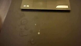 Huge cumshot from hard cock