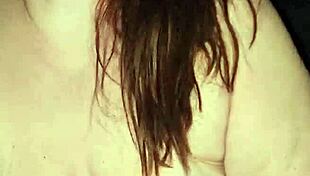 Big white woman rides cock intensely while moaning