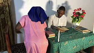 Step sister's sinful confession leads to intense creampies