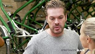 bambi bella hints at wild outdoor group fun with blowjobs and cumshots