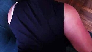 Intense doggystyle fucking with bent over BBW latina's big ass and small tits.