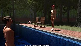 Let's Play Caroline's Fantasies With Dad