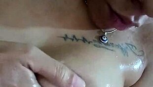 young hot latina masturbates riding secretly until creamy orgasm