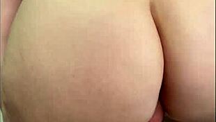 I sit on huge dildo and crave double penetration