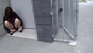 hitomi misaki walks with a remote vibe buzzing hard. her japanese adventure gets wild on the streets.