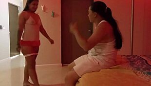 the hot michel prepares for a delicious striptease show