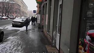 agent pokes teen model's fur pie during casting