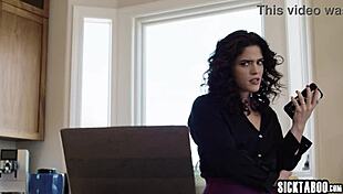 latina victoria voxxx calls troubleshooter, guy fucks her tight pussy hard