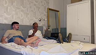 teen girl secretly fucks roommates then begs for double cock