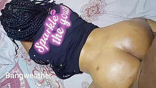 curvy ebony neighbor's juicy pussy