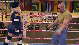 is blondie fesser as kolin getting her big ass fucked hard on the street?