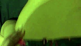 A POV video of a one night stand found on Tinder with a thong wearing woman