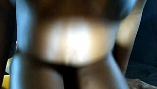 Ebony girl gets fucked live at kats playhouse interracial