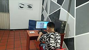 he didn't expect company, but his colombian hermanastra had wild cowgirl plans