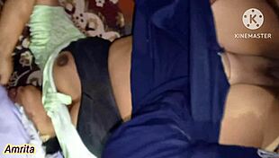 Step-sis and step-bro’s bathroom encounter turns into a steamy experience
