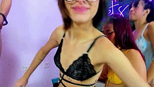 Feeling the intense domination while destroying Colombian throats