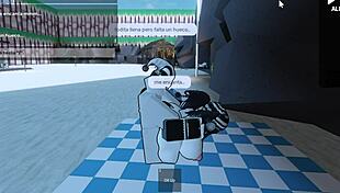 liz gets fucked on nudist beach by follower