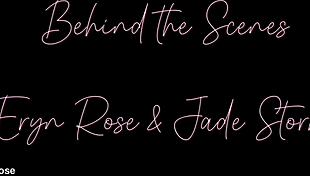 Behind the scenes with Jade Storm in suggestive crossdressing attire