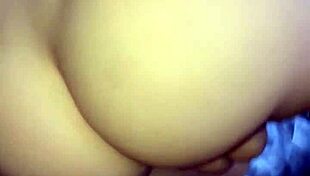 Cumming in doll's ass with anal toys.