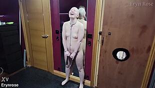 Behind the scenes with Jade Storm in suggestive crossdressing attire