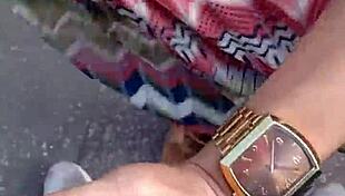 Want to see outdoor blowjob?