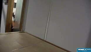 gorgeous horny ema says 'drill me hard' with audience watching