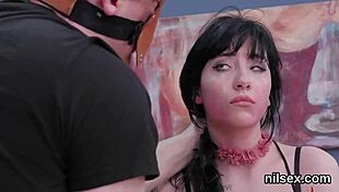 Nasty Cutie Undergoes Awkward Therapy in Butt Hole Nuthouse