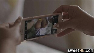 Virgin stepson experiences busty stepmom's big tits first time