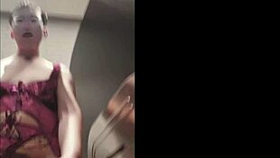 Asian sissy flashes in public toilet for bbc.