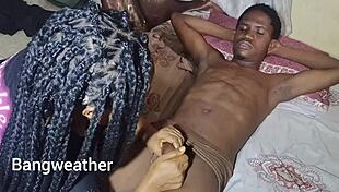 curvy ebony neighbor's juicy pussy