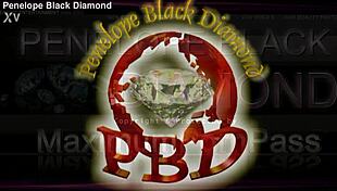 penelope black diamond's blowjob with huge glasses and footjob