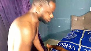 Petite with juicy pussy moans while licking balls deep 😍