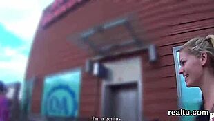 Czech Chick Screwed In Mall POV!