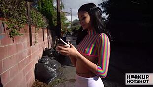 Small Tittied Babe Extracts Milk