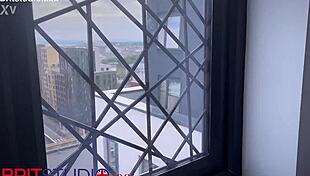 British university student teases before sucking you off