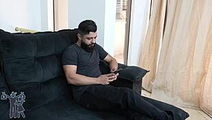 I knew my friend's husband wanted me, but he really went for it hard