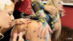 She Hoped Lesbian Magic Would Bring Kissing, Orgasms, and Group Fingering Overnight.