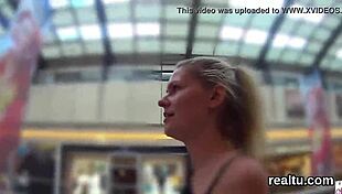 Czech Chick Screwed In Mall POV!