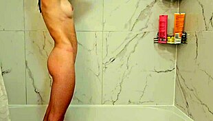 i fucked that petite teen 18+ girl in the shower, making her moan loudly