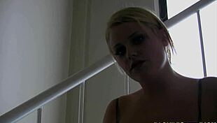 hot blonde secretary codi charmichael takes boss huge cock