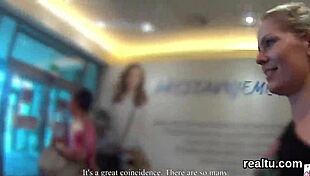 Czech Chick Screwed In Mall POV!